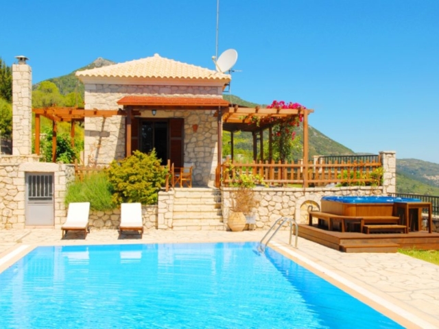 Lefkaada villas Villas Nousia main external