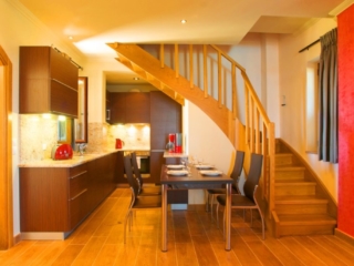 anemones villas dining room