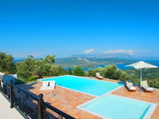 anemones villas pool area executive villa 4